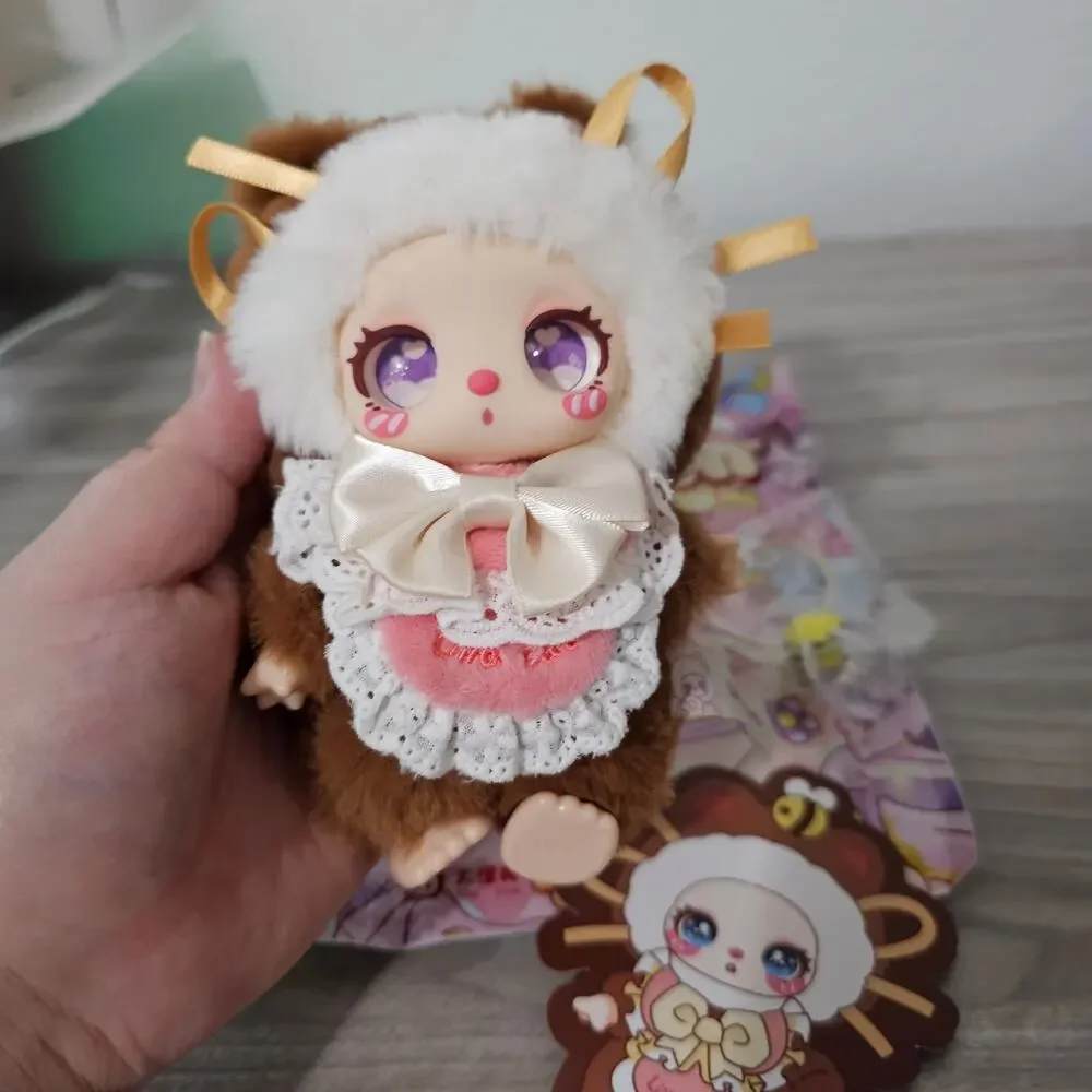 Liila's Chef Kitten Blind Box Chocolate Hug Roll Vinyl Plush Pendent NO BOX